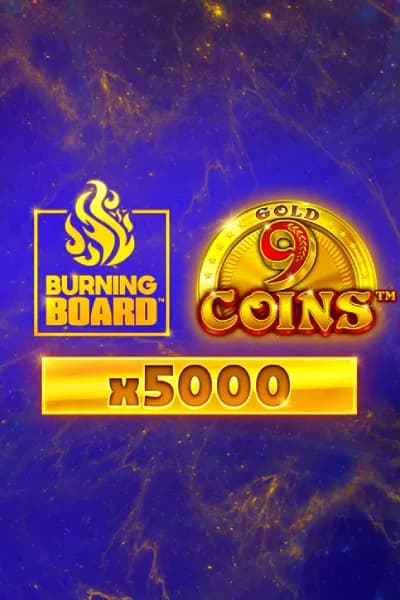 9 Coins Gold Burning Board